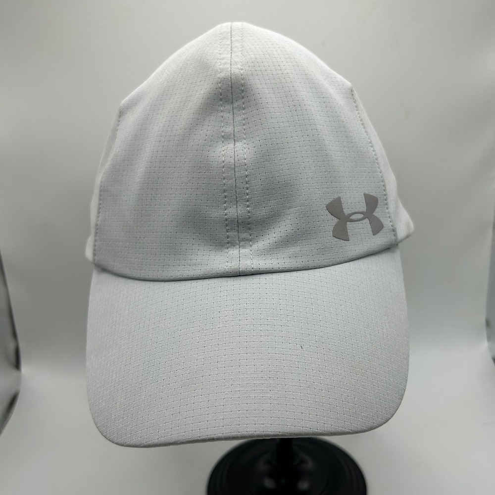 Under Armour Womens Iso-Chill Launch Run Cap Gray Adjustable Hat 1351273-014